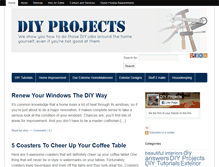 Tablet Screenshot of ourdiyprojects.net